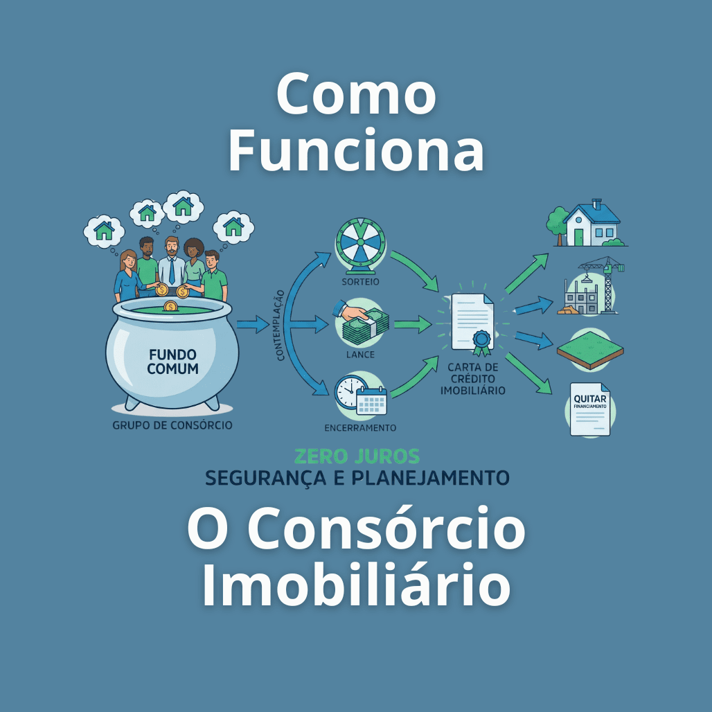 Como Funciona o Consórcio de Imóvel: 3 Etapas