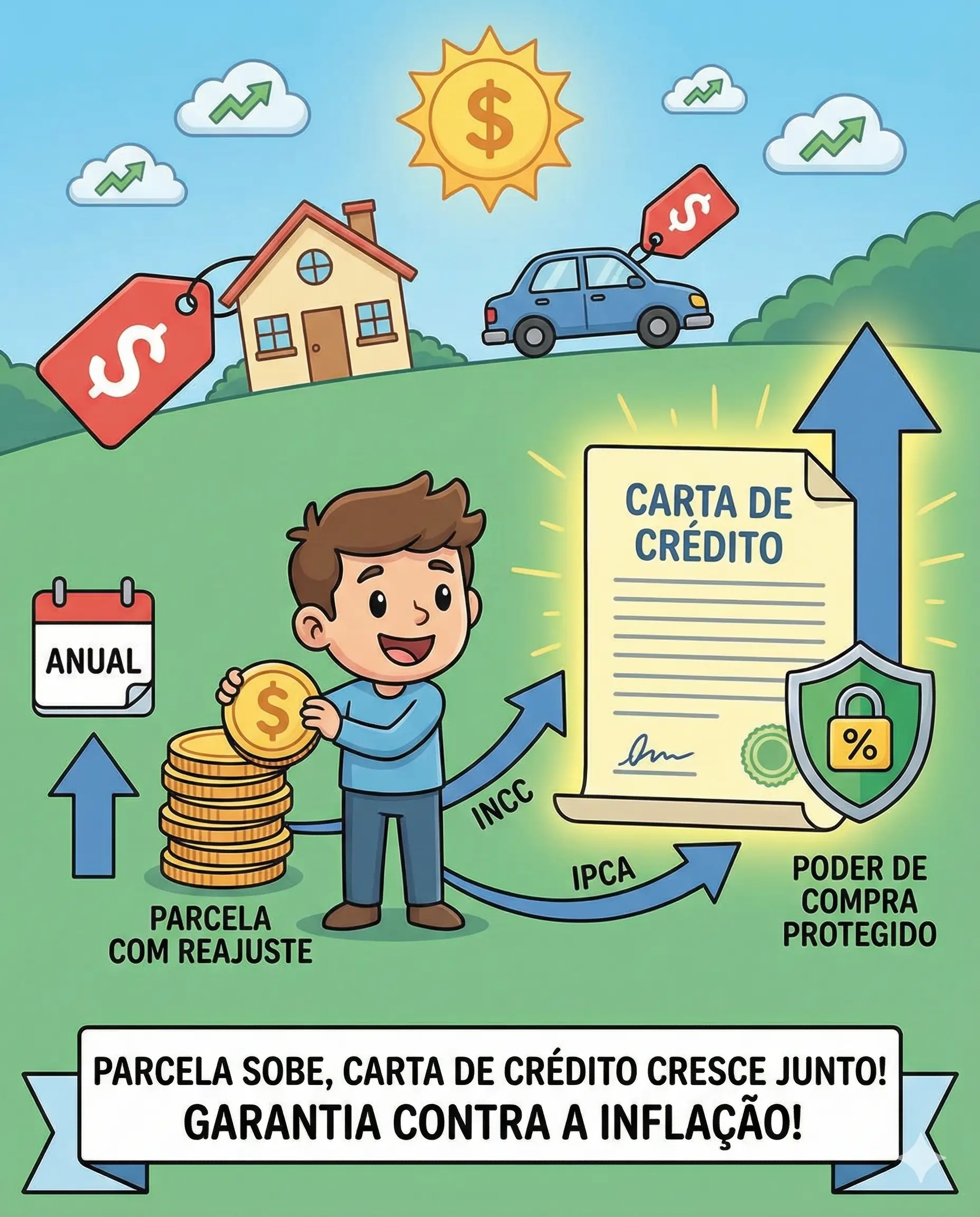 Reajuste do Consórcio: Entenda Proteção do Poder de Compra