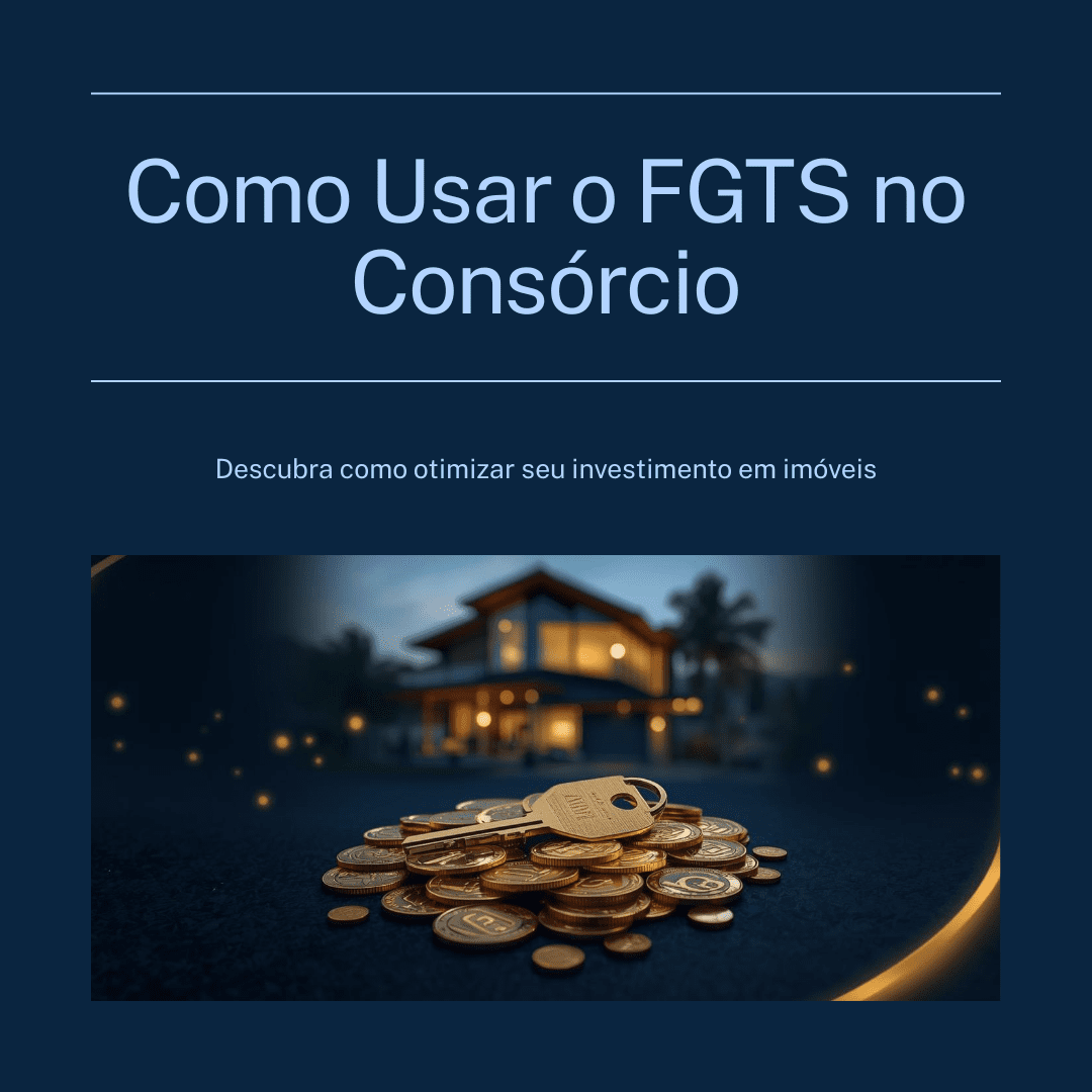 Como Usar o FGTS no Consórcio: Guia 2026